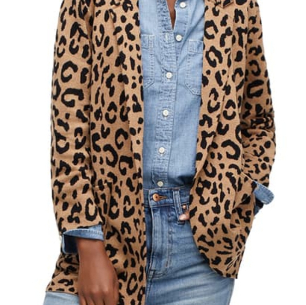 NWT JCrew Sophie Sweater Blazer